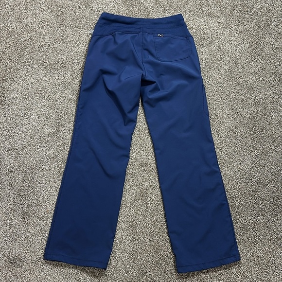 Cherokee infinity straight leg drawstring cargo pants navy small Nurse scrubs - Picture 9 of 10